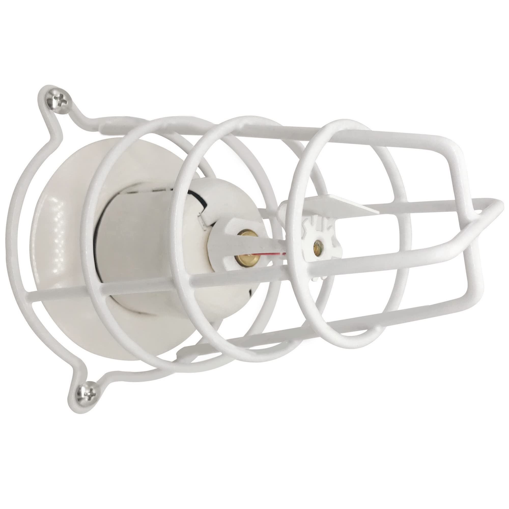 Buy Happy Tree (9 Pack) White Fire Sprinkler Head Guard for Both 1/2" & 3/4" Sprinkler Head 6