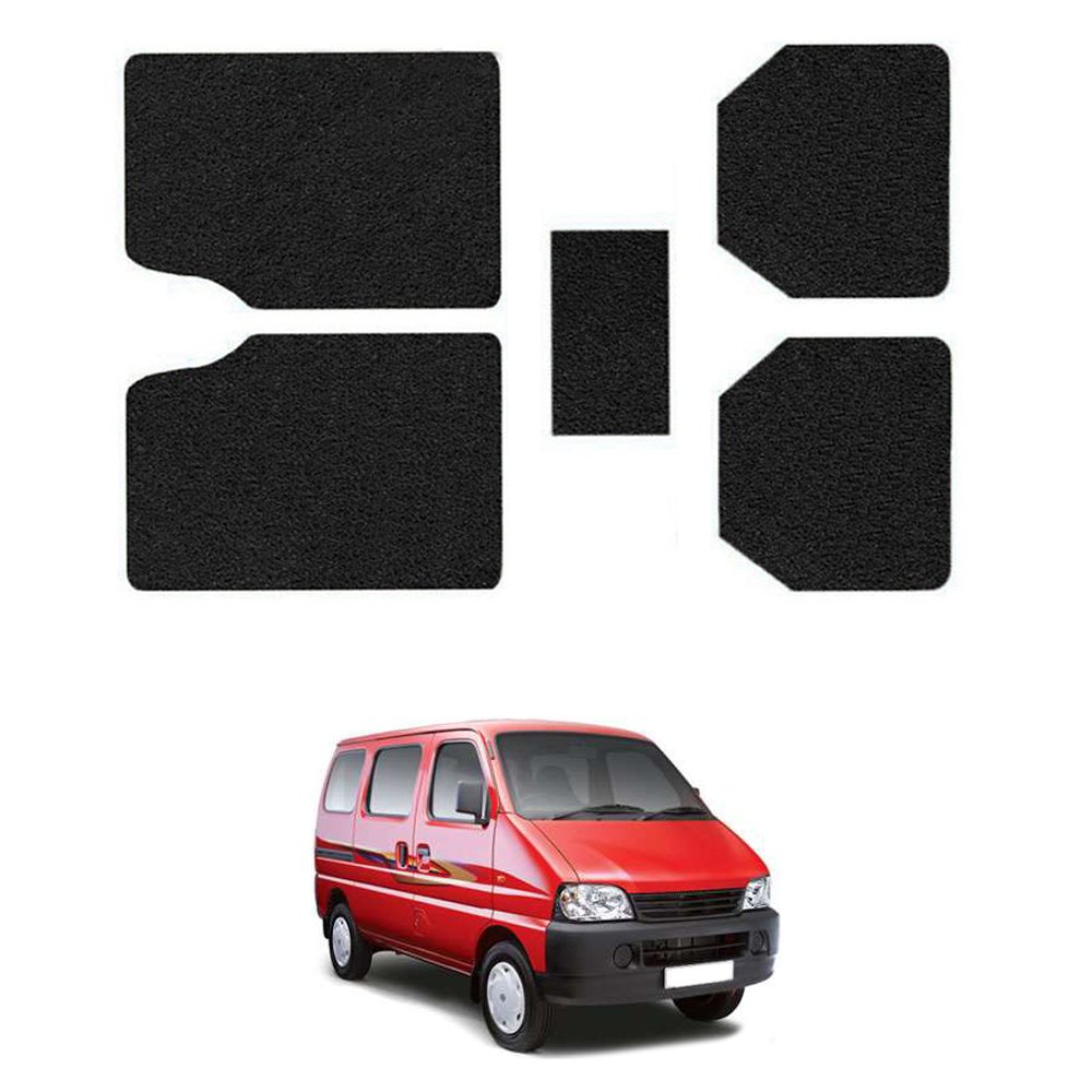 Motor Duniya Anti Slip Noodle Car Floor Mats (Black) for Maruti Suzuki Eeco [20092015] Amazon