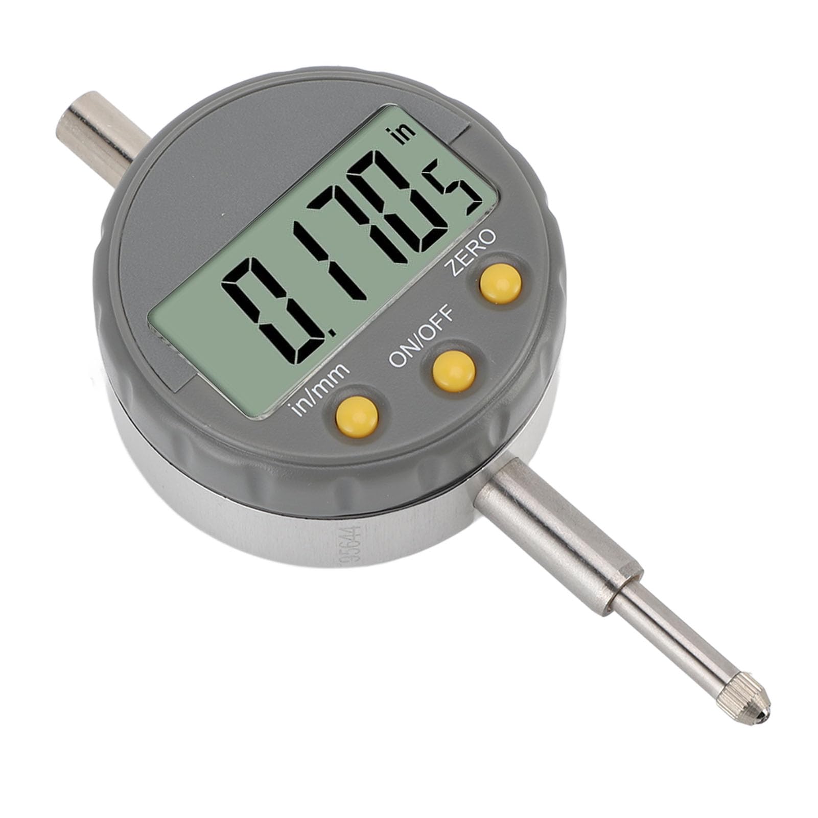 Digitale Messuhr aus Aluminiumlegierung, 0–12,5 Mm, mit LCD-Display, 0,001 Mm Auflösung, Geeignet für Maschinen und Labore