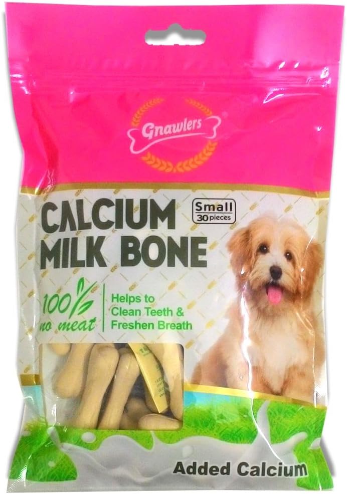 GNAWLERS Dog Treats 30 in 1 Calcium Milk Bones for All Life Stages (270 g) - Pack of 5
