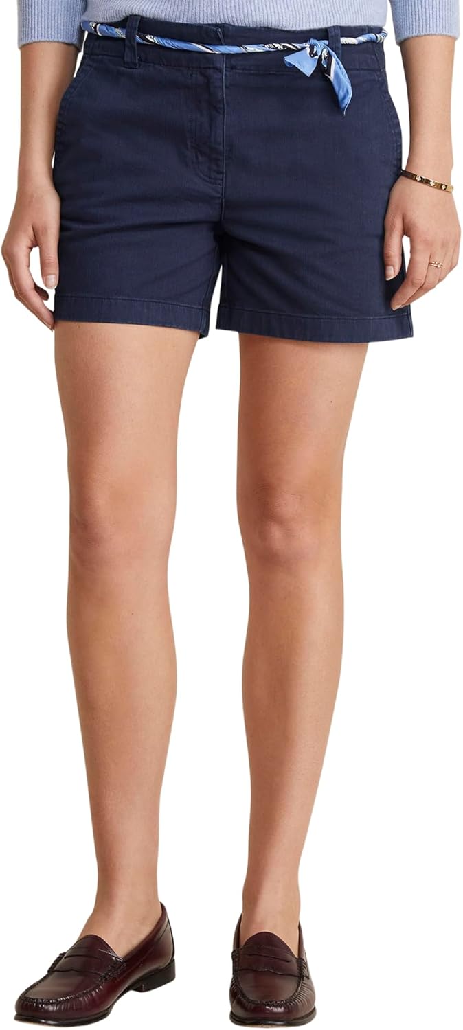 vineyard vines Womens 3 1/2 Inch Herringbone Every Day Shorts vineyard vines Womens 3 1/2 Inch Herringbone Every Day Shorts