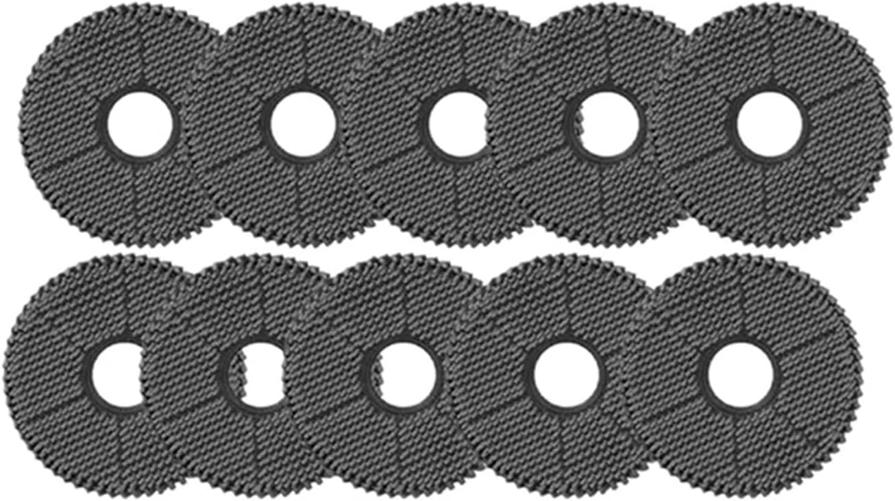 Assembly Mop Cloth Pads,Compatible for Dreame Bot X40 Pro / X40 Ultra / S30 Pro Ultra,10PCS Vacuum Cleaner Parts