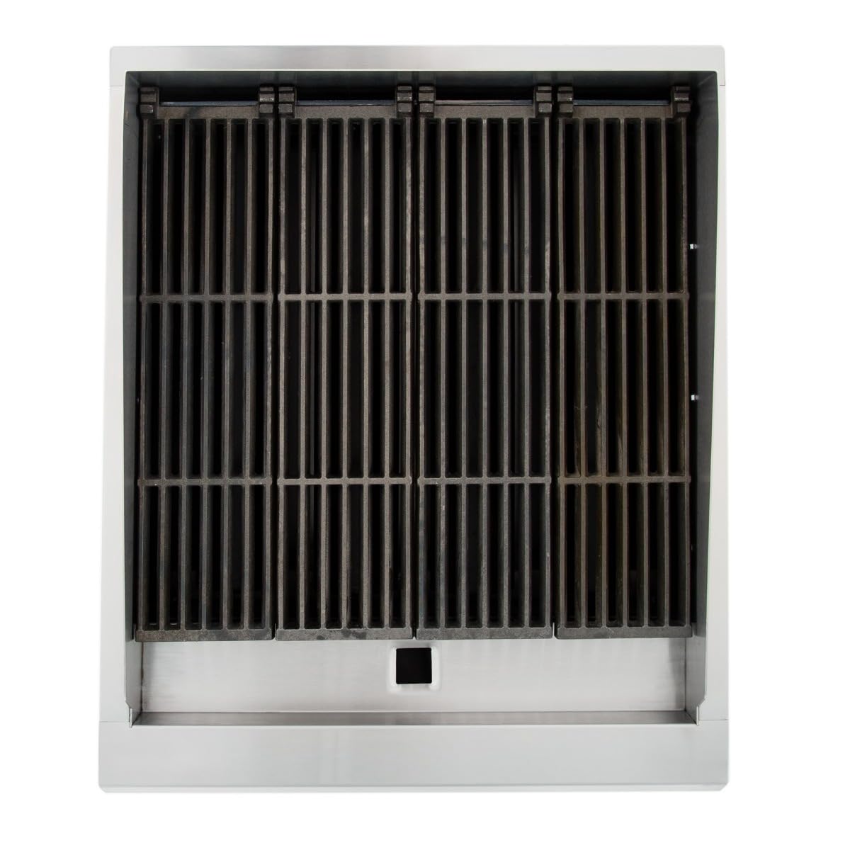 EMPURA 24" Countertop Gas Radiant Charbroiler | Commercial Char-Grill Broiler for Buffet Food Truck | (4) Burners, 80,000 BTU | 24"W x 32.3"D x 13.3"H, Stainless Steel (Includes: LP Conversion Kit)