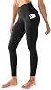 Yogaration Gym Leggings with Pockets Women High Waisted Activewear- Tummy Control Workout Yoga Pants - Non-See-Through Compression Black Leggings Women