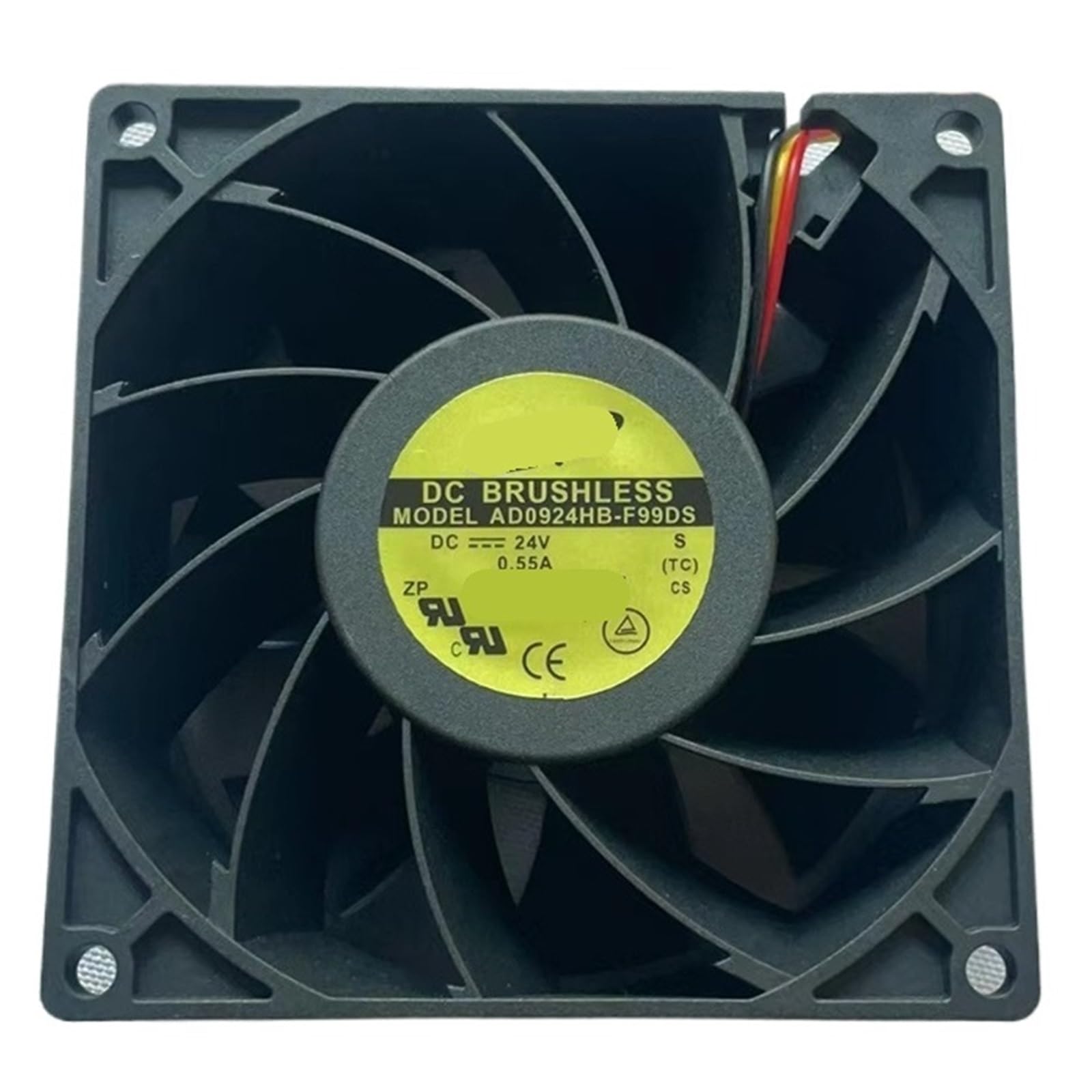 LZIKKGKI 92x92x38mm dc 24V 0.55a 9238 AD0924HB-F99DS 0.55A 92MM fan dc