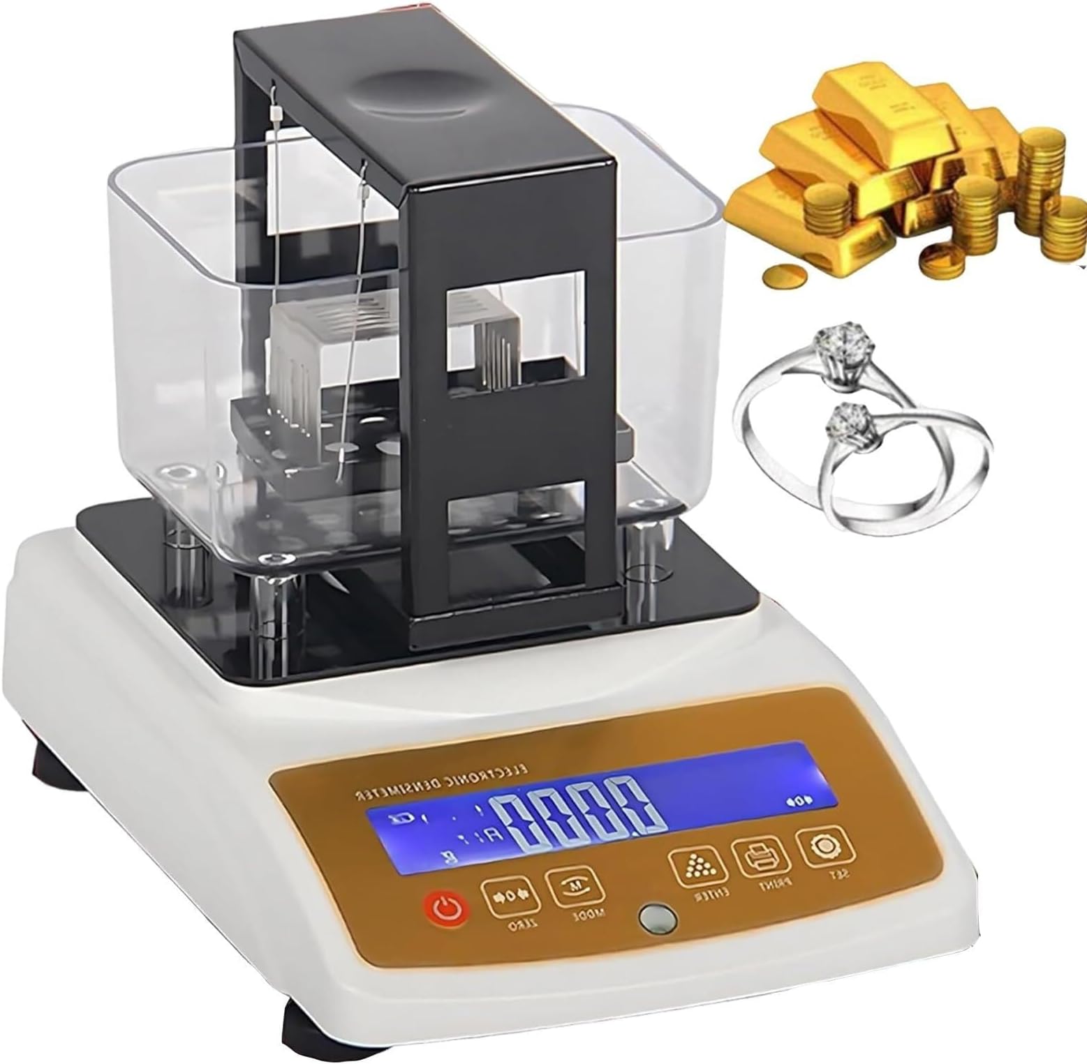 Lab Grade Digital Gold Purity TesterPrecision Analyzer for Gold Platinum Palladium & Precious MetalsAccurate & Reliable Testing Machine (3203K)
