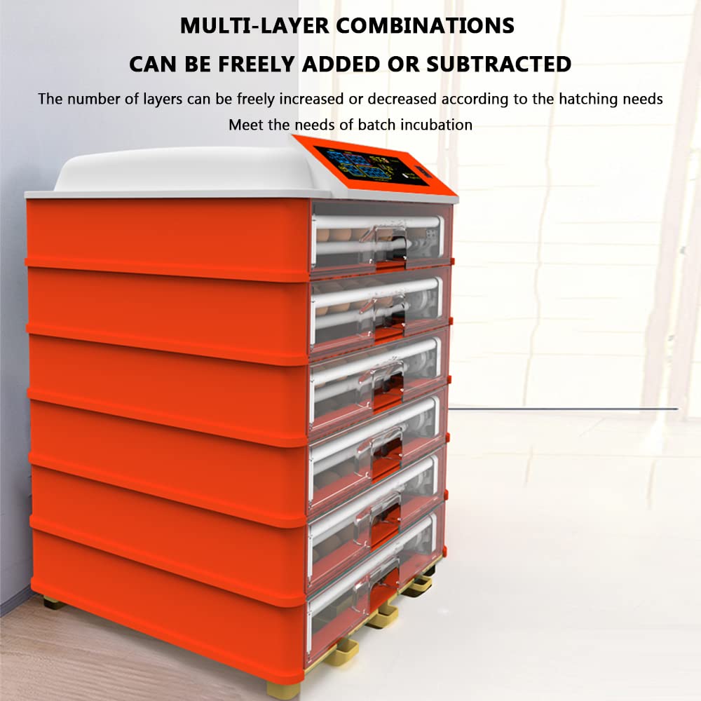 Incubatrice Intelligente per Uso Domestico, Piccola incubatrice Completamente Automatica, incubatrice Completamente Automatica per Uova di Gallina, Anatra e Oca con,