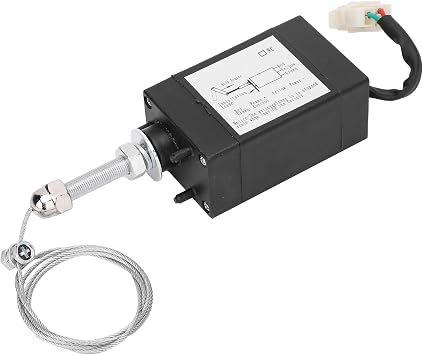 WNSC, XHQPT Solenoid Valve, 90N-110N Pull Force Highstrength for Stop Control of Generator Engine