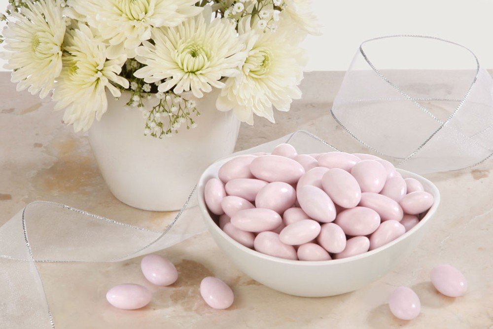 Lavender Jordan Almonds (5 Pound Bag)