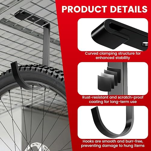 Bike Hooks for Garage Ceiling Mount Rack Review: What Specs and Owner Reports Reveal 3 Thumbnail 3