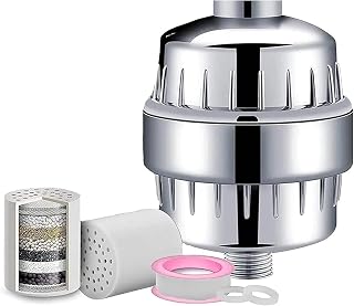 Sulfar 15-Stage Shower Filter Head for Hard Water