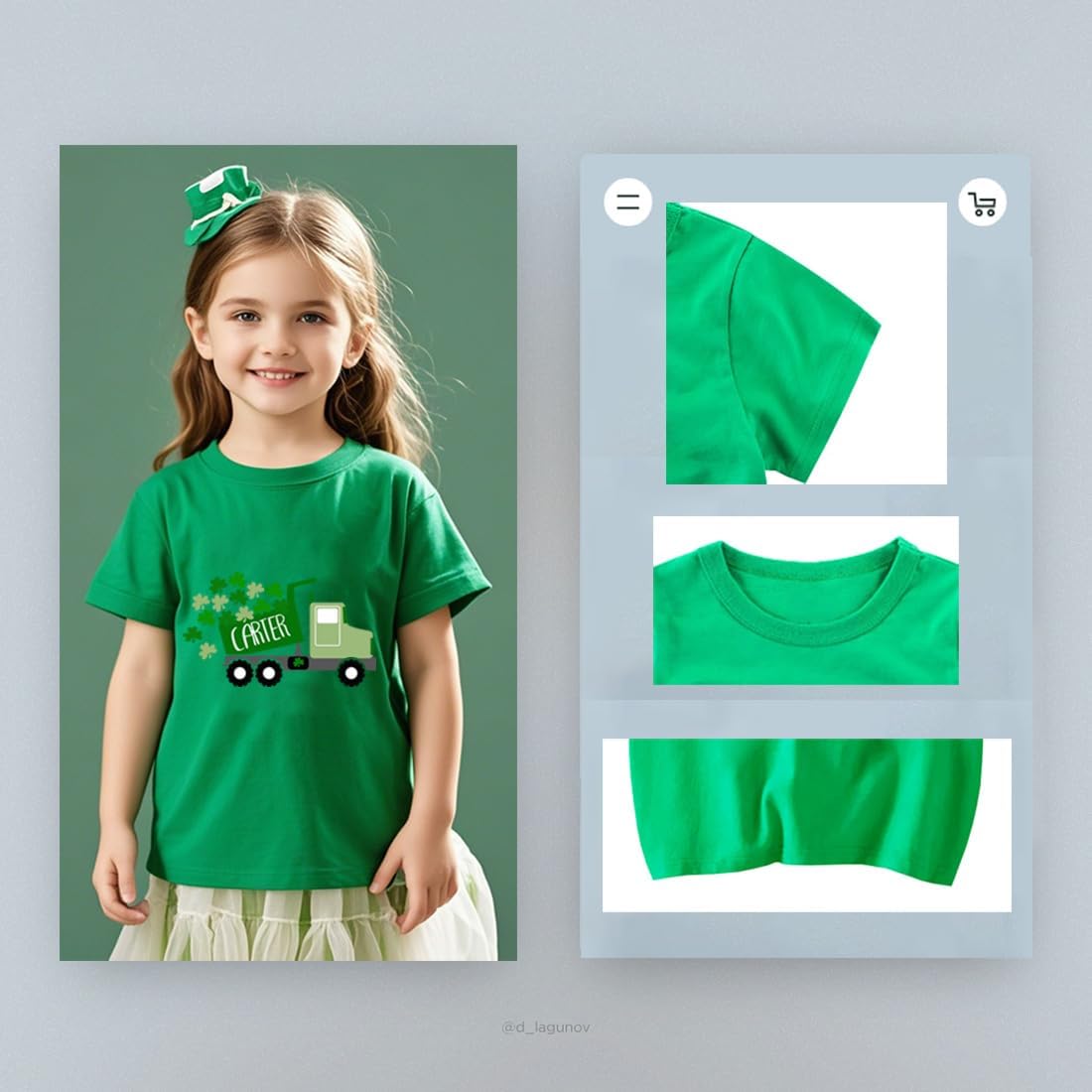 Toddler St Patricks Day Shirt Boys Girls Green Lucky Shamrock Clover Tees Kids Short Sleeve Saint Patrick's Tee Tops 2-7T - Image 6