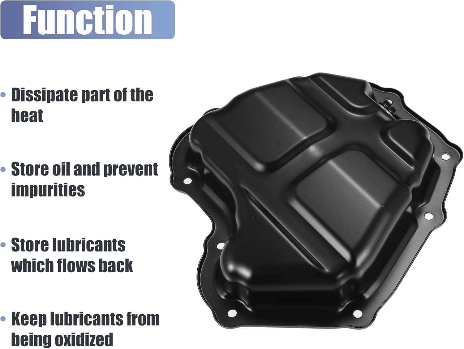 X AUTOHAUX Engine Oil Pan Replacement No.111101KC0B for Nissan Juke 2011-2017 for Nissan Sentra 2017-2019