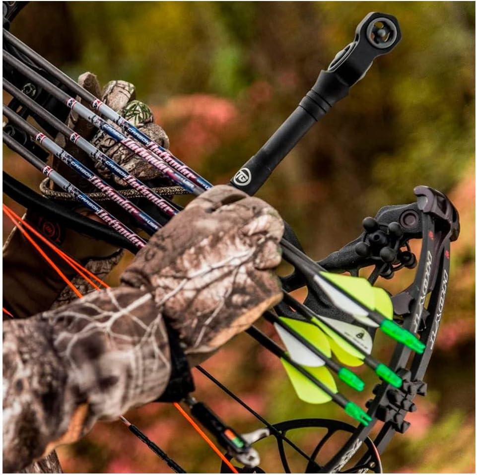 TRUGLO Cadence Stabilizer for Archery, 8"