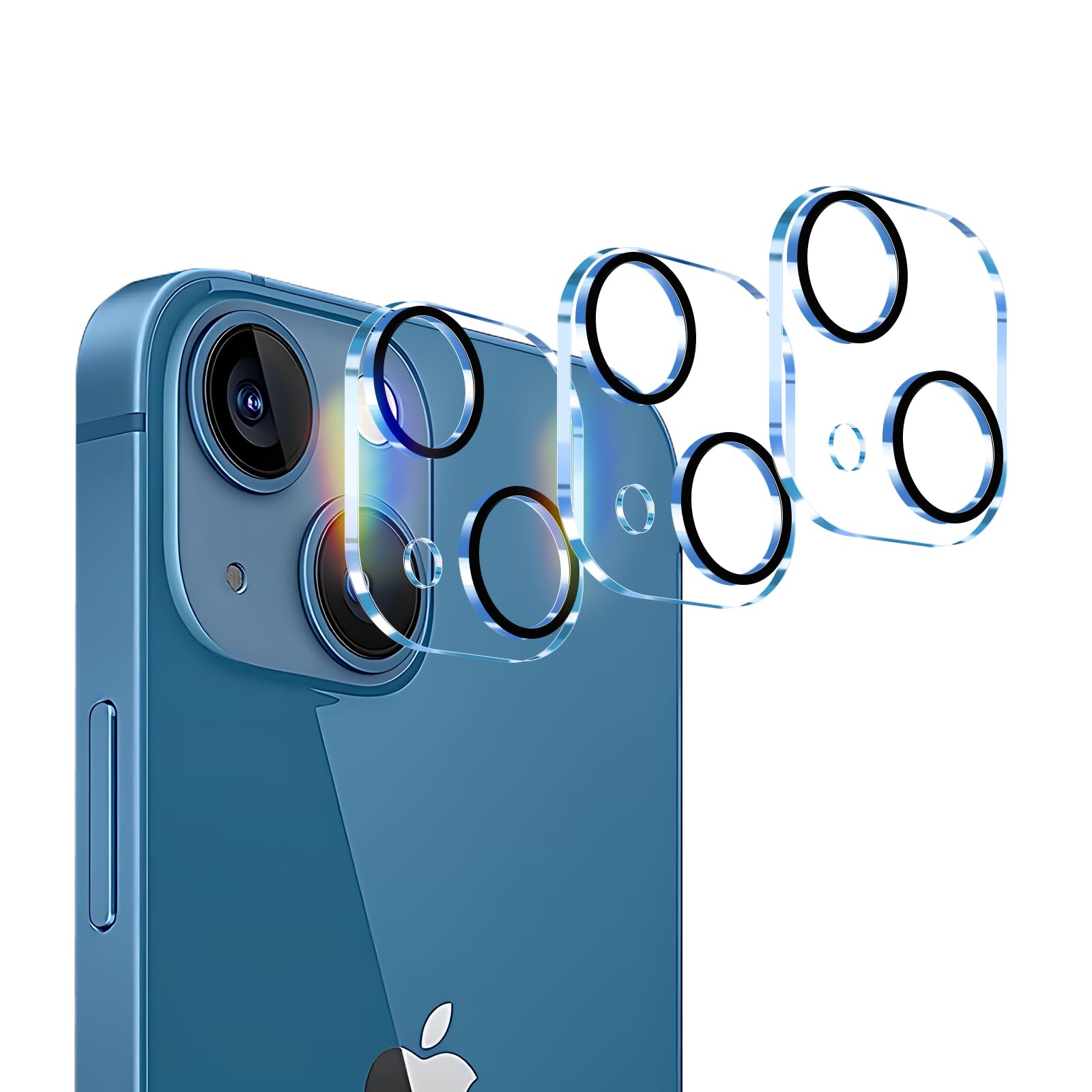 【3枚セット】 対応 iPhone 13 / iPhone 13 mini レン…