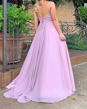 PENSILOO Off-The-Shoulder Bridesmaid Dress With Slit – Satin Formal Evening Gown For Weddings & Parties - View #7