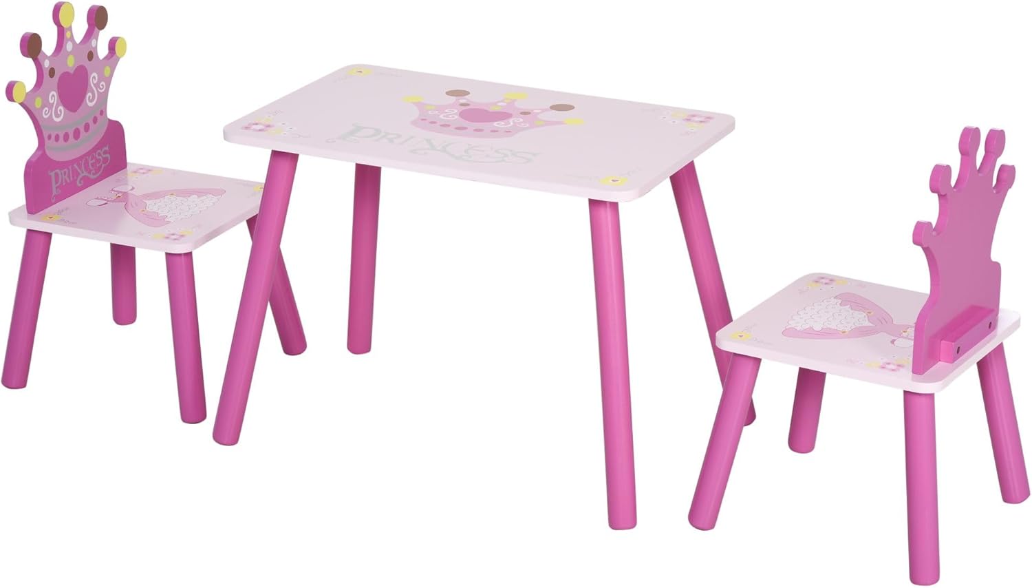 ren's Desk and Chair Set for Ages 2-4