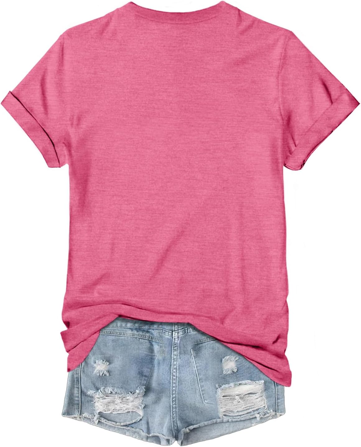 Womens Floral T Shirt Graphic Tees Short Sleeve Summer Tops Loose Crewneck Flower Printed Shirt Funny Wildflower Tshirt - Image 6