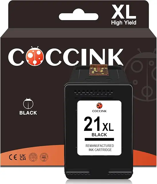 Cartuccia HP 21 XL Compatibile Nero - Ricondizionata per Stampanti HP