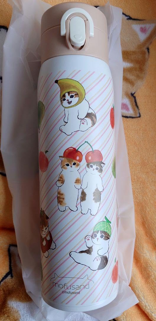 期間限定価格★ 【香港限定】ぢゅの　モフサンド    ボトル　リュックにゃん 東亜金属 mofusand ペットボトルホルダー ソフトボトルケース