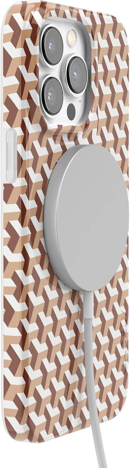 Casely iPhone 14 Pro Case | Step It Up | Abstract Geo | Compatible with MagSafe | Classic Ultra Slim Design - Image 9