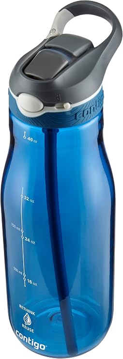 Contigo Ashland Autospout Train Watercolor 1200 mL Blue