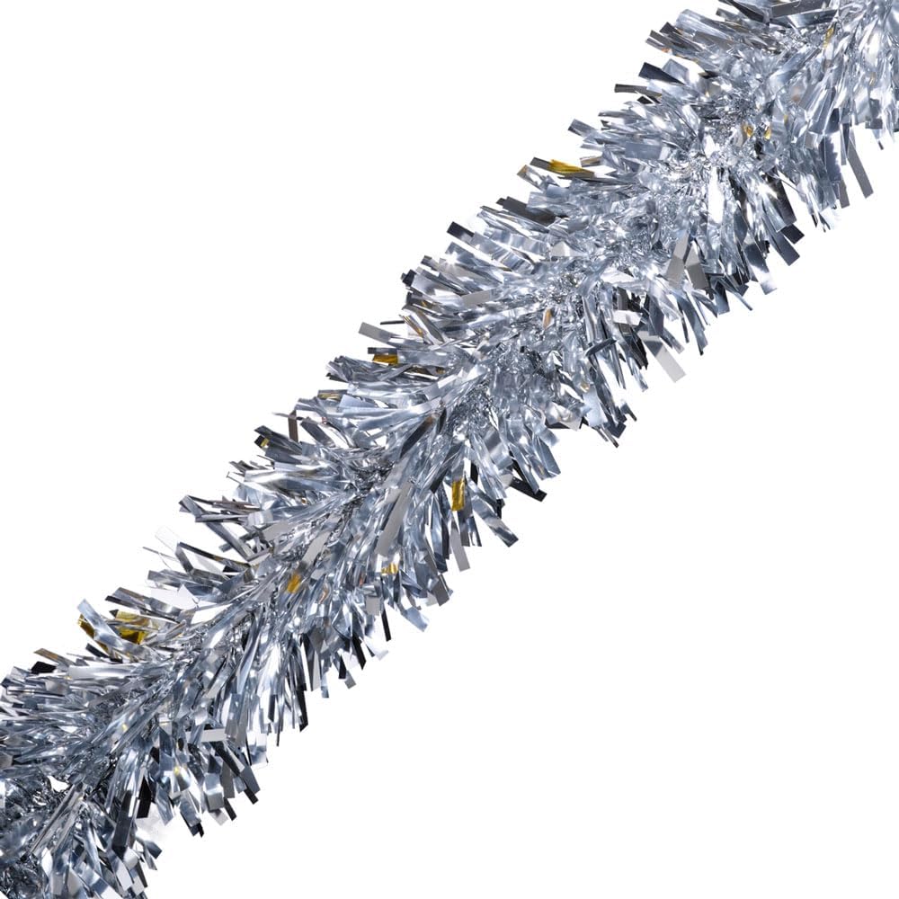 Anderson's Silver Metallic Parade Float Decoration Kit, Complete Supplies with Floral Sheeting, Twist, and Fringe for Stunning Parade Trailers