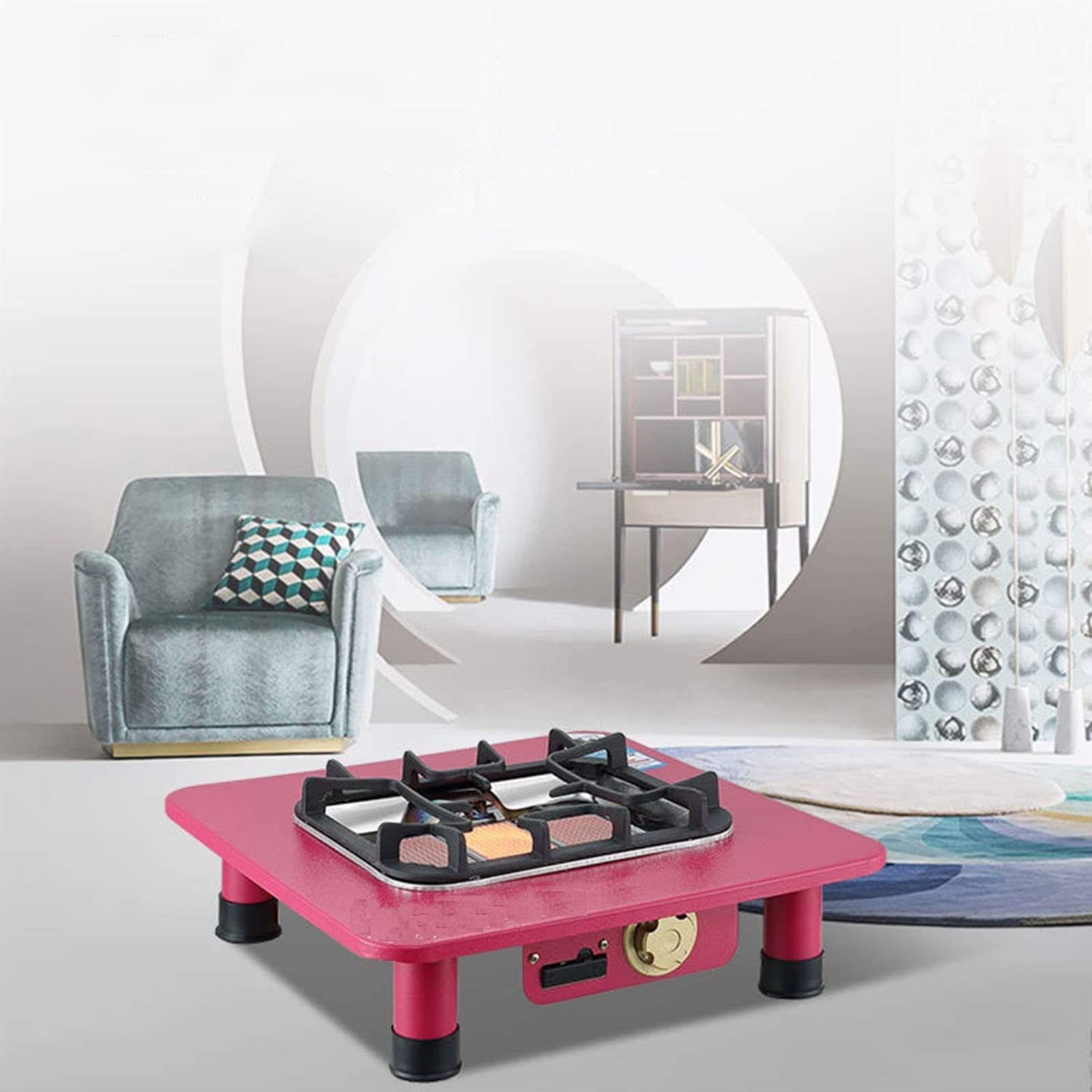 Amazon.com : Portable Gas Heater, Small Square Table Oven, Suitable for  Bedroom and Living Room, Outdoor, Picnic, Courtyard (Color : LPG Comes  with) : Patio, Lawn u0026 Garden