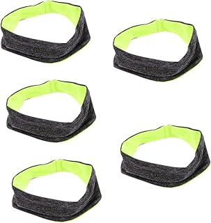 فوميز. شريط راس رياضي مزين بالزهور للنساء من قطعتين، اوشحة راس للف الراس للنساء، عصابات راس لليوغا للنساء، عصابات راس للنساء