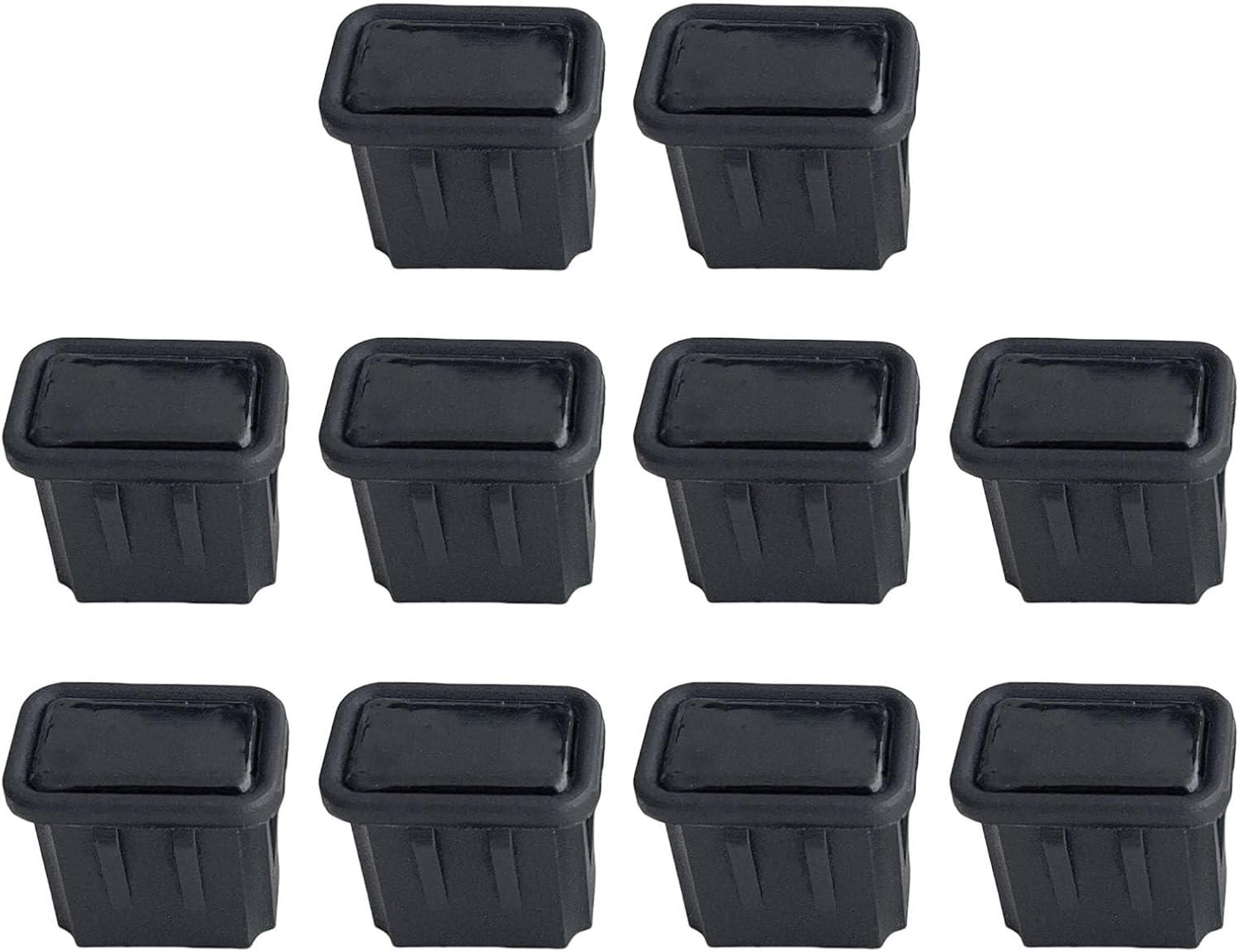10Pcs Hockey End Butt Caps Plugs Ice Hockey Tubing Plug Protective Caps Professional Wearproof Stick End Plugs Ice Stick Plug