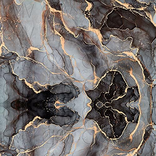 Vinilo adhesivo con reverso de mármol, vinilo adhesivo permanente para manualidades, patrones de galaxia degradada, 12 x 12 pulgadas (2C1, 1)