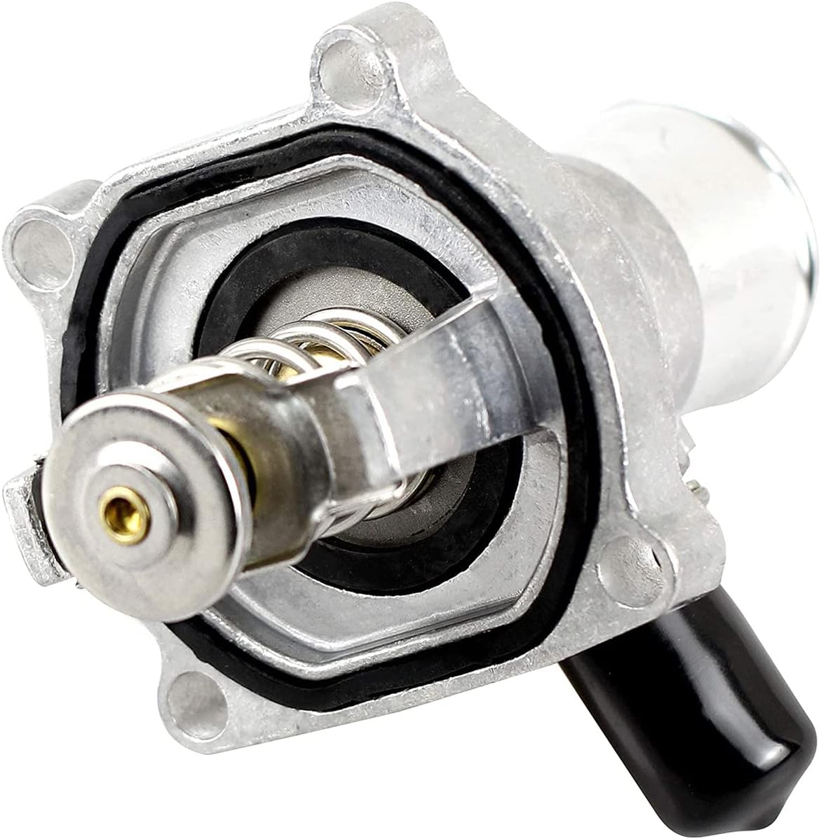 Thermostat Housing Assembly with Gasket For Chevy Aveo/Aveo 5/2011 2009-2011 For Chevy Cruze, 2013-2018 For Chevy Sonic 2012 2013 2014 2015 2016, For Pontiac G3 2009-2010 96984104 55564891
