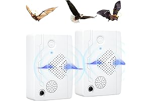 2 Pack Ultrasonic Bat Repellent: The Humane Solution for Bat Control