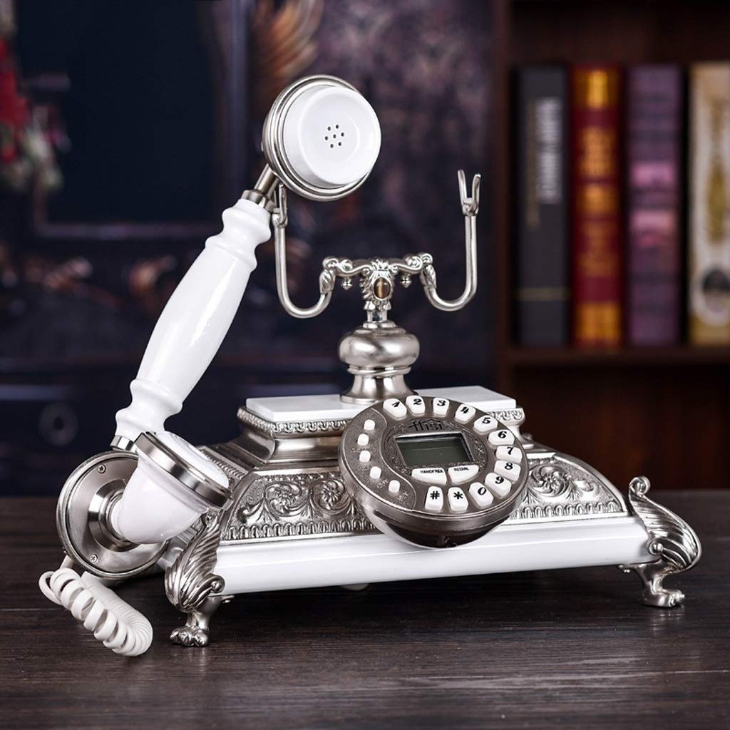 Luksusowy Telefon Stacjonarny W Stylu Europejskim, Vintage, Retro, Moda, Kreatywny, Antyczny, Domowy