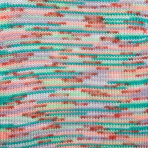 Image of Makromecity Softee Baby Yarn,%100 Premium Anti-Pilling Acrylic, 3.5 Oz, 273 yd (100gr /250 mt), Soft Yarn for Crocheting and Knitting (Eucalyptus Dream, 3 Skeins)