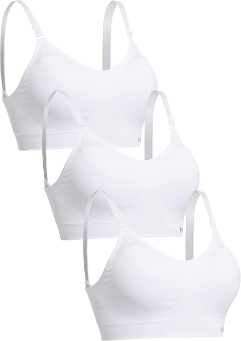 Channo Reggiseno Sportivo Comodo e, Senza Ferretto e Senza Cuciture, con Imbottitura Rimovibile