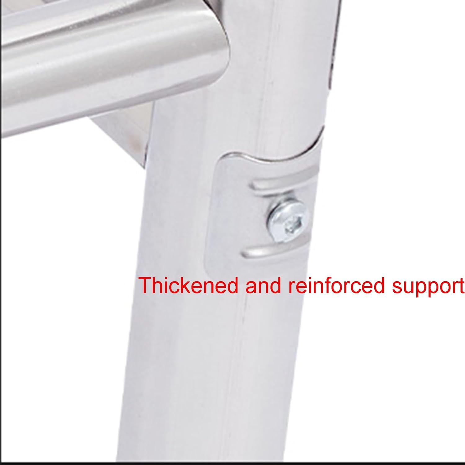 Thickened Stainless Steel Work Table Kneading Table with Backrest Design Reinforced Column Support Adjustable Foot Cushion(39.4x23.6x31.5in)