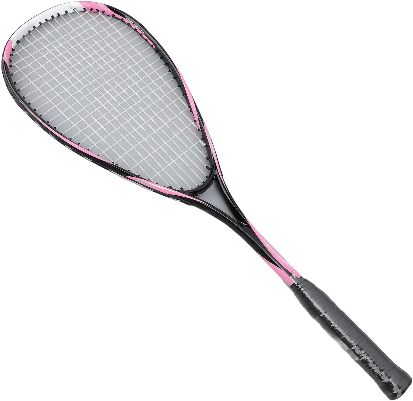 Squash Racket, Beginner Squash Racket Sturdy Durable Oversized Wrapped Handle Comfortable for Parks