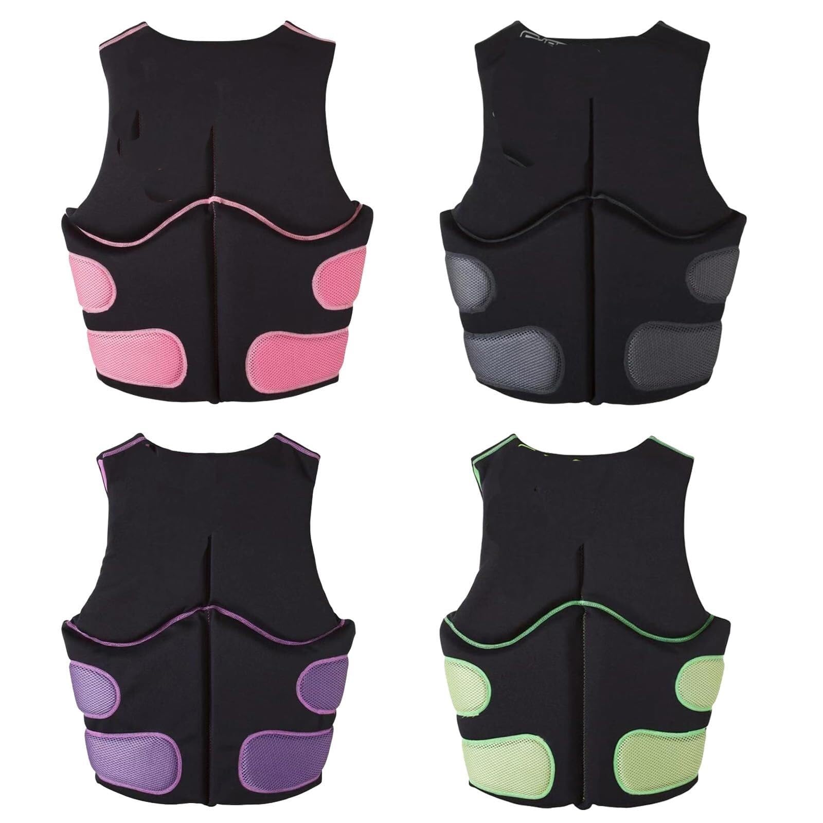 Veste de Surf VFI Réglable for la Pêche en Bateau-Kayak | Veste de Surf avec Maille de Drainage et Sangle D'entrejambe for Kayak