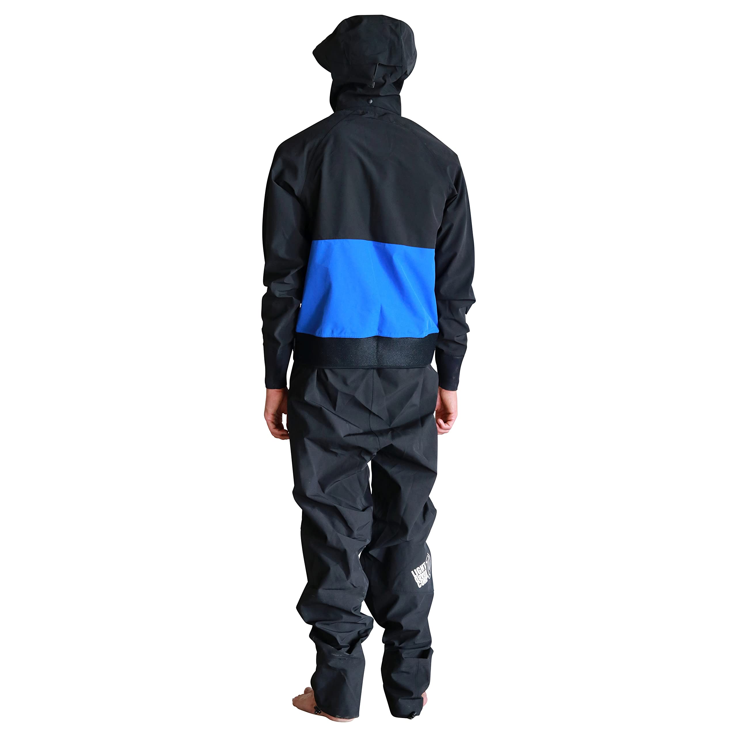 Unisex – Erwachsene Drysuit Lightboardcorp, Black/Blue, L