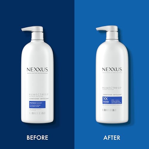 Unilever Nexxus Humectress Conditioner for Ultimate Moisture for Dry Hair Powered by POLYSOFT HYDRATOR Technology with Tri-lipids 33.8 oz