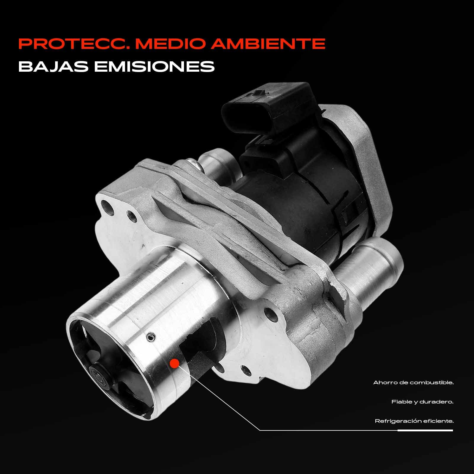 Frankberg Válvula EGR 6421401760 | Compatible con: Caja Sprinter 5-T B906, Viano W639, Autobús Vito W639, Caja Sprinter 3-T B906, Sprinter 46-T Caja B906