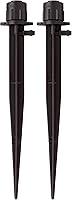 Vista 2 de Orbit 67110 1/4" Barb Drip Irrigation Drip Micro-Bubbler en estaca de 6