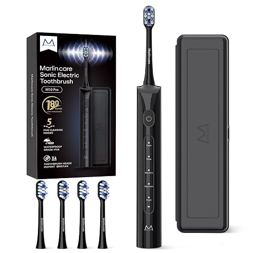 Marlincare Electric Toothbrush Adults 180 Days product photo (Oral Care) — ScooterReviewPro review