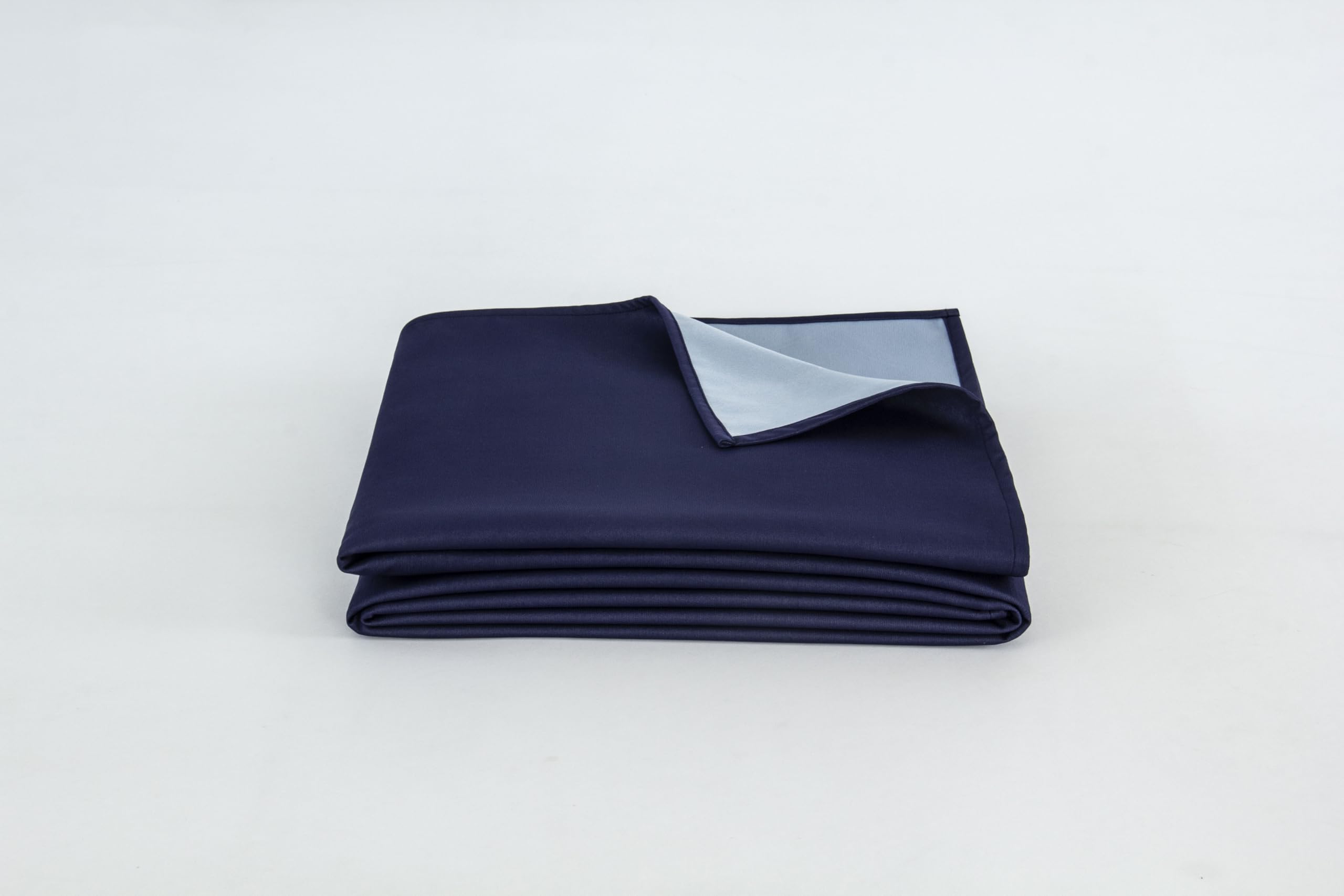 SILLY LEGACY Thin Reversible Waterproof Protective Cover or Liner for Bed or Couch for Dogs and Cats (Single 229 x 140 cm, Blue) - Image 3