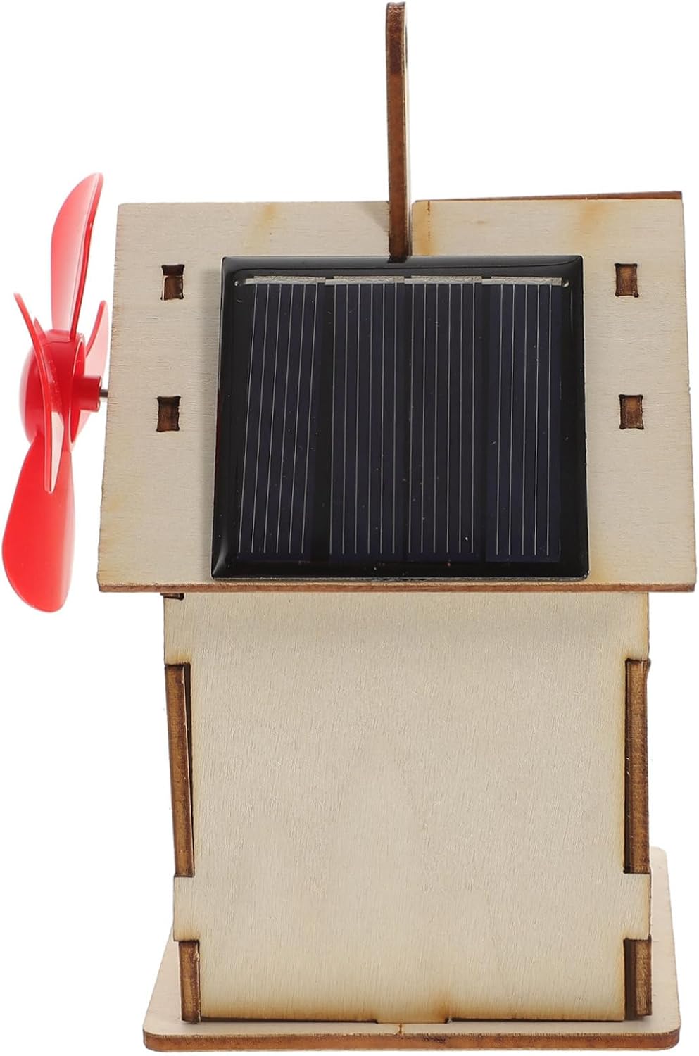 Solar Powered Educational Kit DIY Small House Assembly for Boys and Stem Science Experiment with Precision Cut Encourages Learning and Exploration of Solar Energy Battery