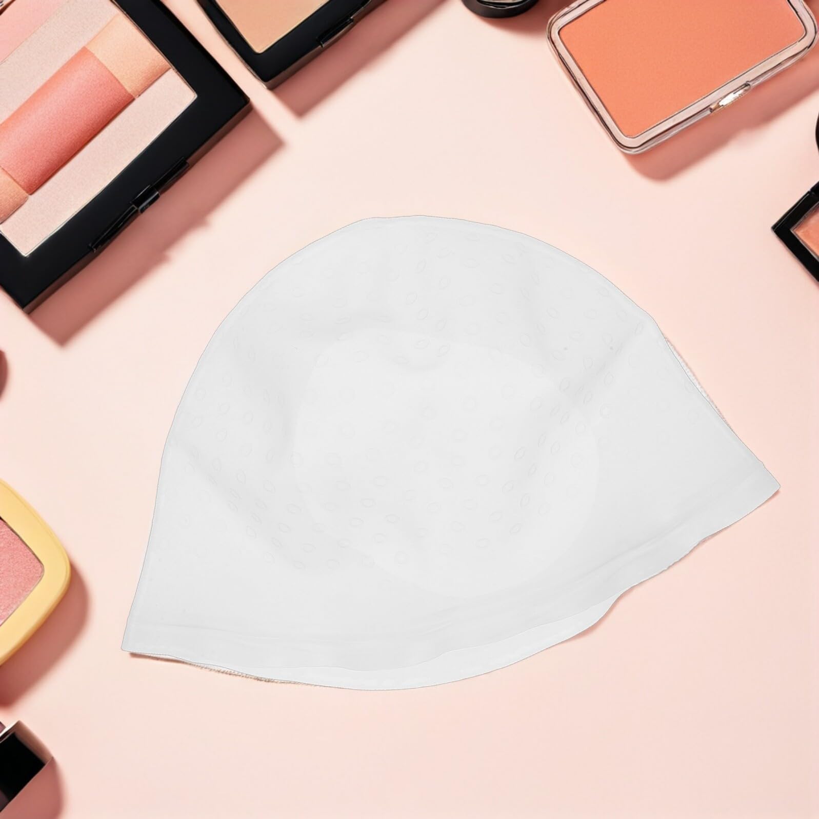 Cuffia in Silicone Riutilizzabile per Colorazione Chioma con Ganci Cappello per Mèches da Salone Kit per Tintura Chioma Professionale Adatto a Uso Domestico e Parrucchieri