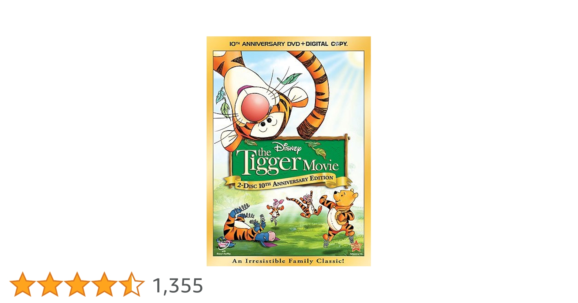 ＳＩＯＮ８６－８８ [DVD] The Tigger Movie (10th Anniversary Edition + Digital Copy