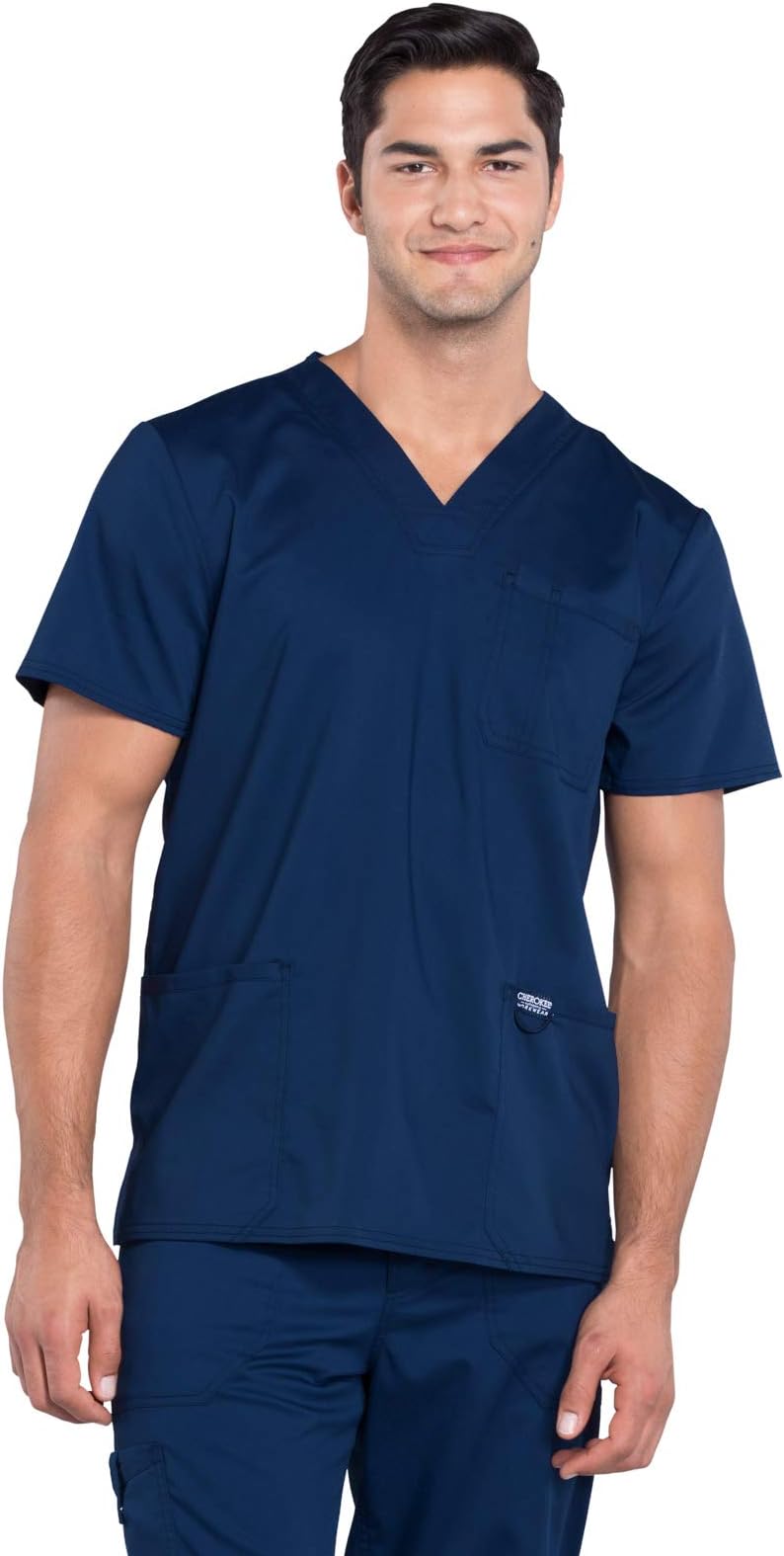 Workwear Revolution Men Scrubs Top V-Neck WW670