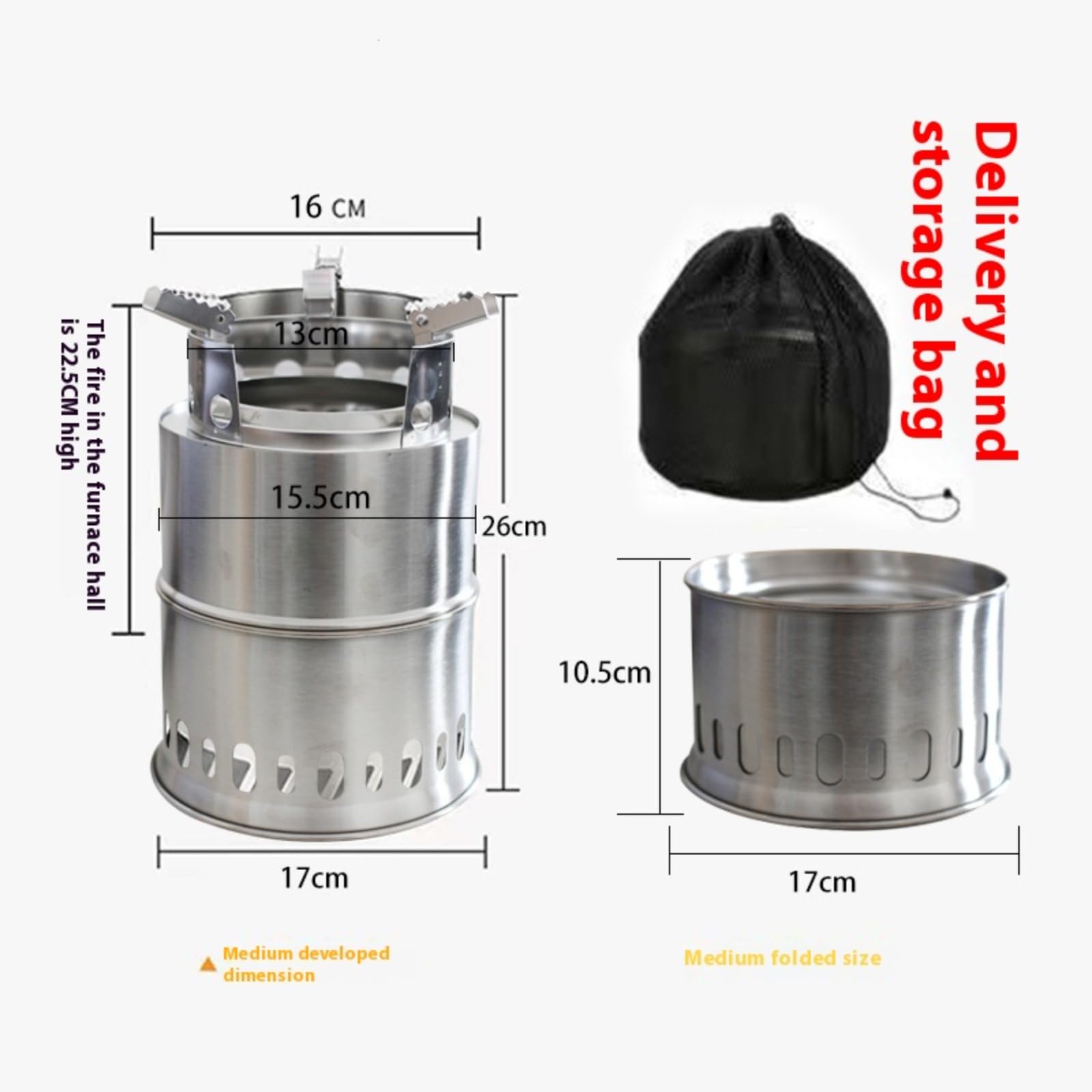 Braciere Da Tavolo In Acciaio Inox - Portatile, Senza Fumo, Per Interni Ed Esterni, Ideale Per Cena, Campeggio, Feste In Giardino